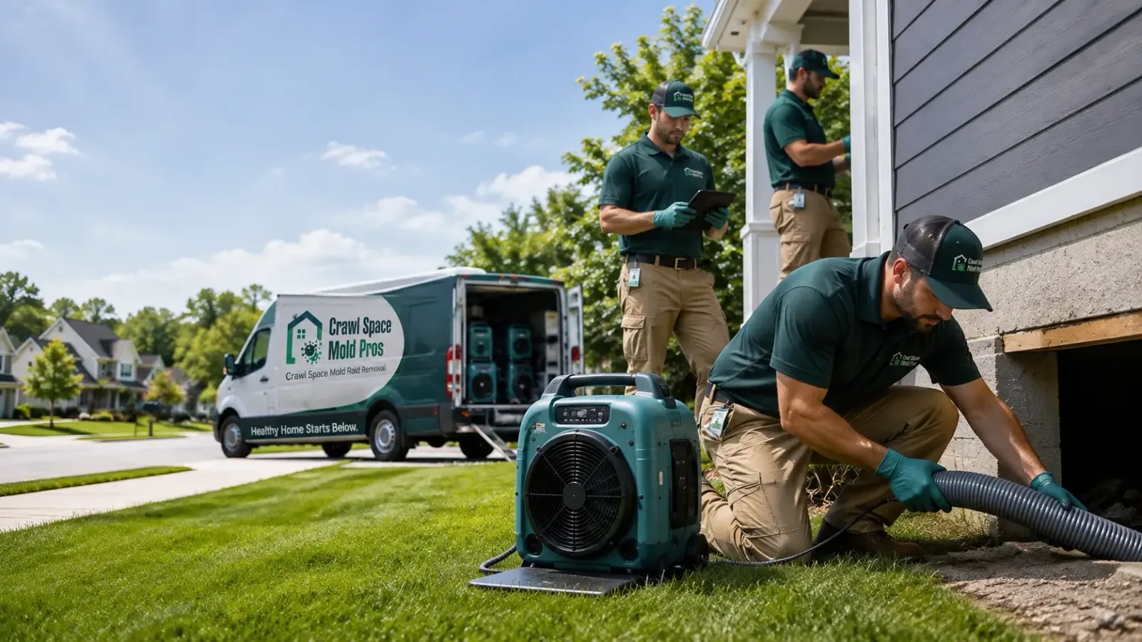 Crawl Space Mold Removal in Lonedell, MO